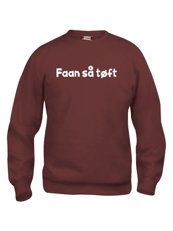 Faan så tøft Genser