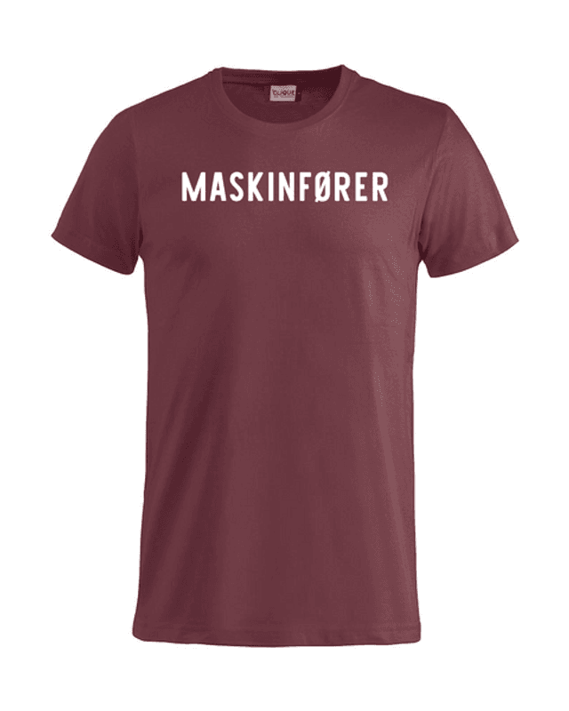 Maskinfører t-shirt