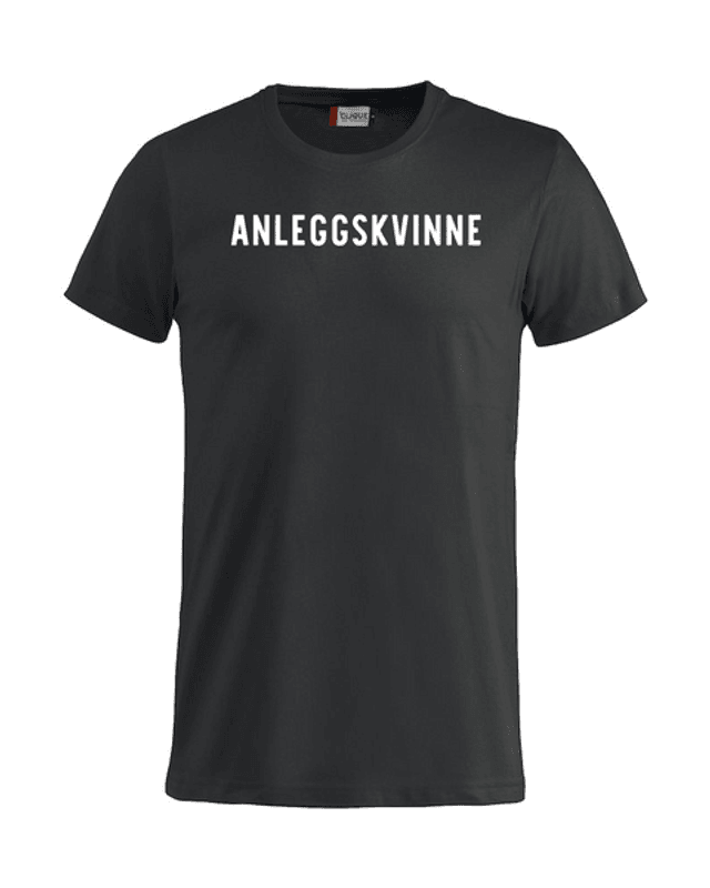 Anleggskvinne t-shirt
